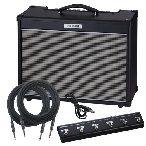 Boss Nextone Artist Guitar Amplifier STAGE ESSENTIALS BUNDLE 