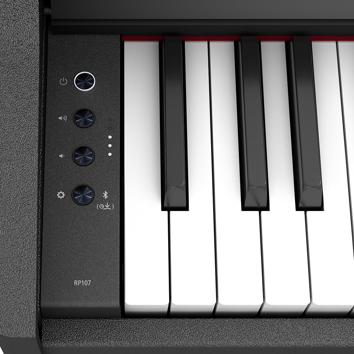 Roland RP107 Digital Piano - Black, View 6