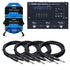 Collage image of the Boss SDE-3000D Delay Pedal CABLE KIT