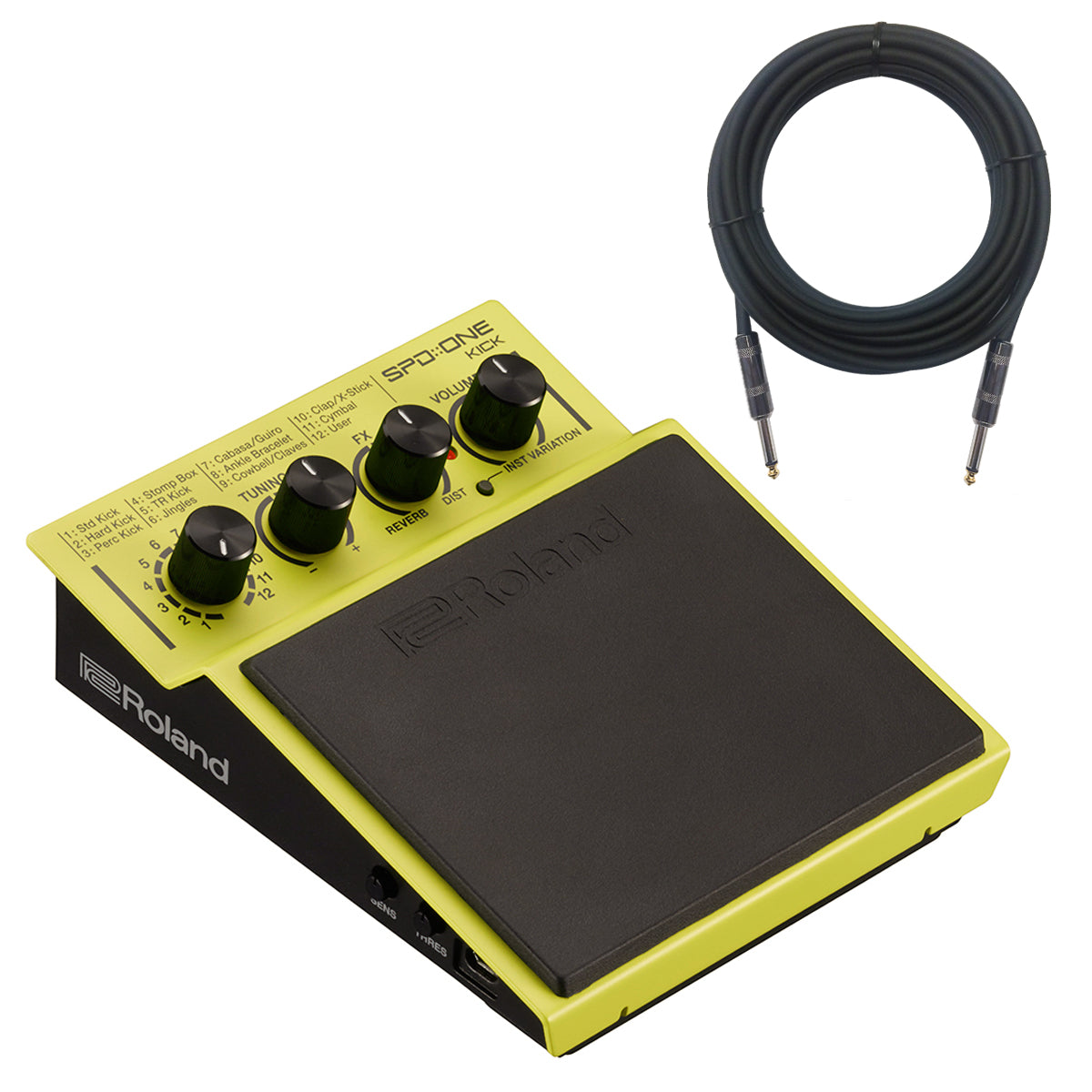 Roland SPD::ONE KICK Digital Percussion Pad CABLE KIT