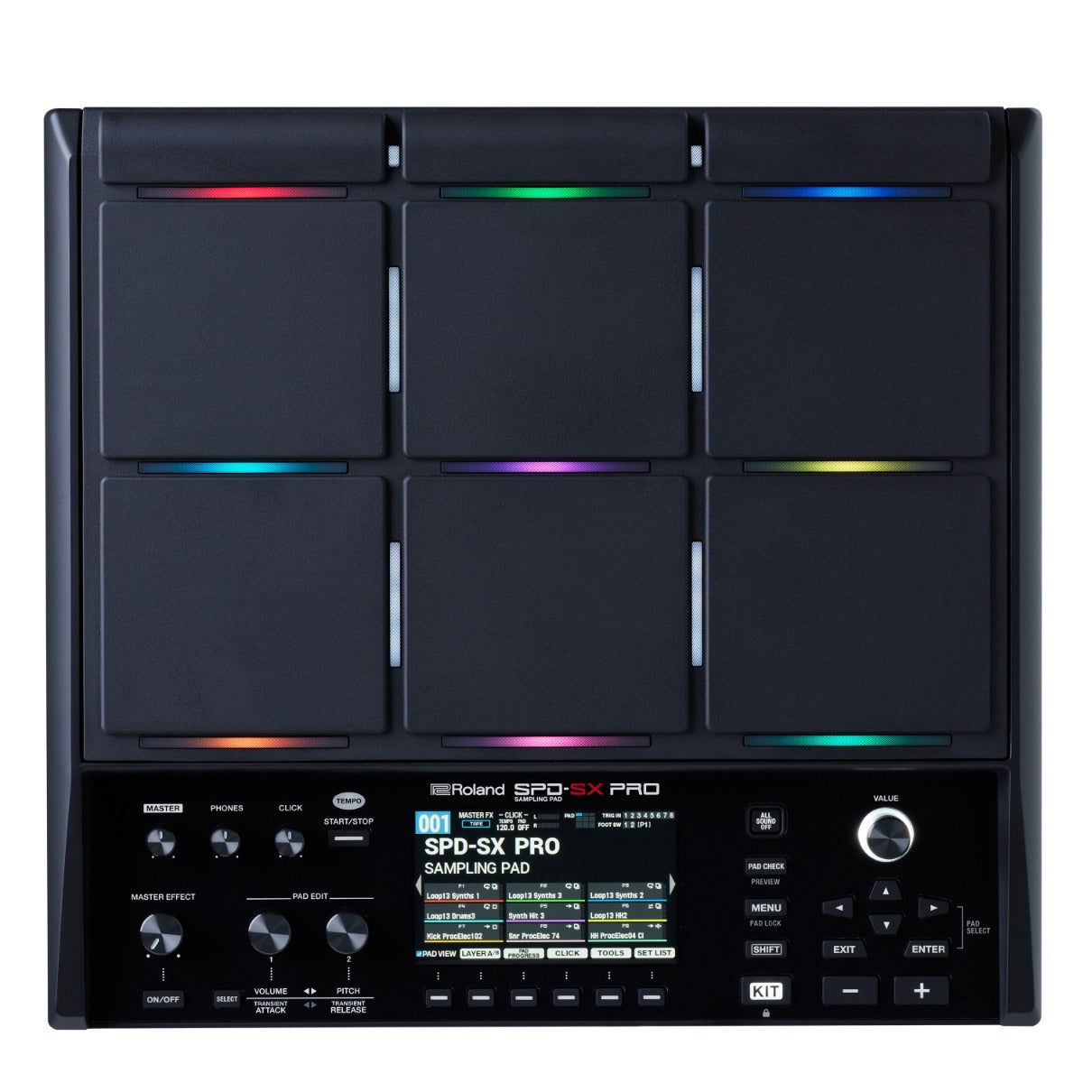 Roland SPD-SX PRO Sampling Pad STAGE RIG