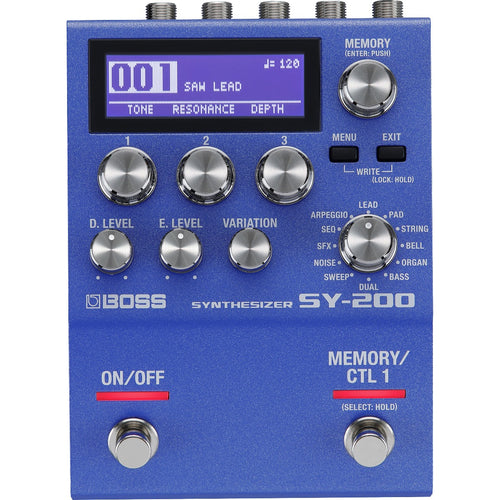 Top view of Boss SY-200