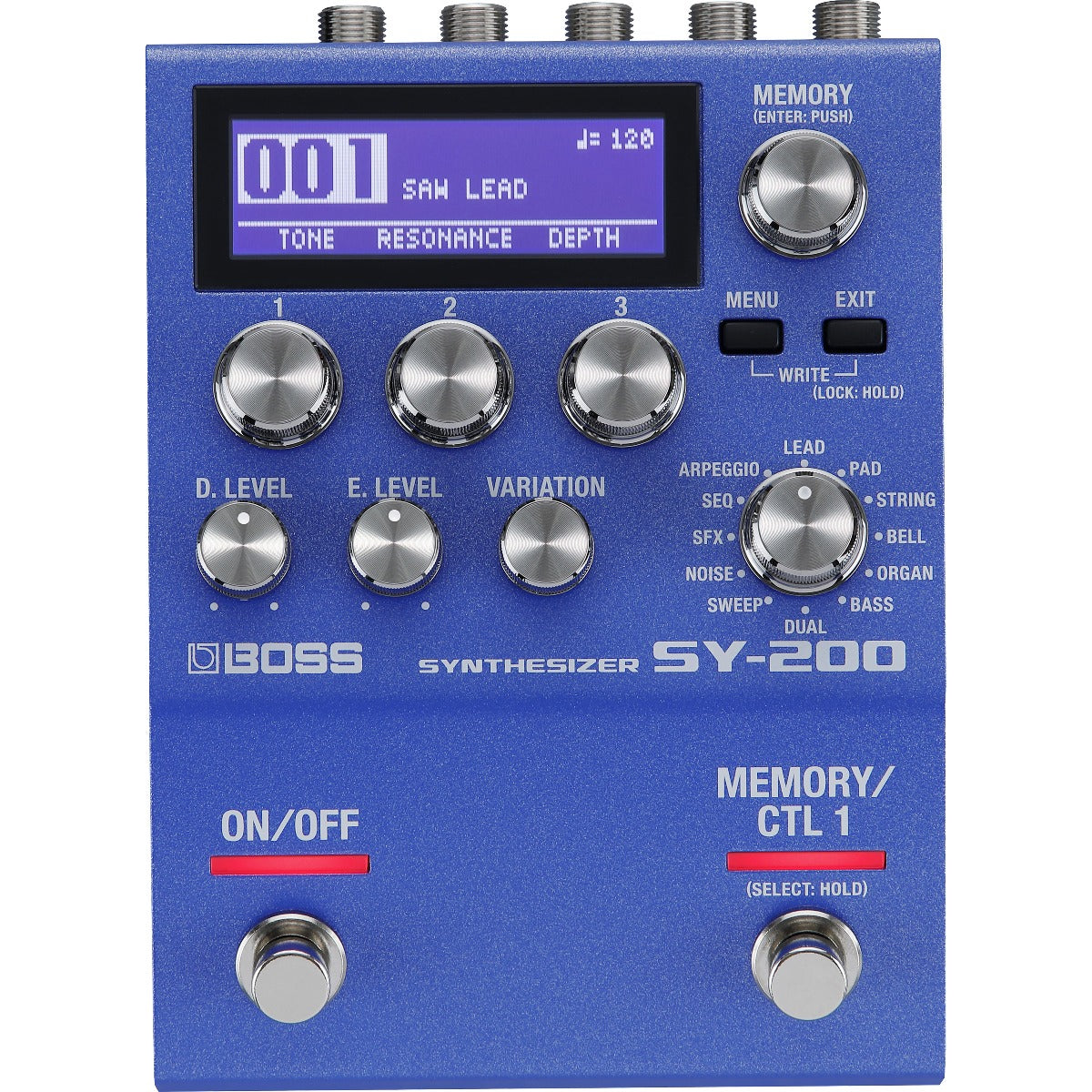 Boss SY-200 Guitar Synthesizer Pedal PERFORMER PAK