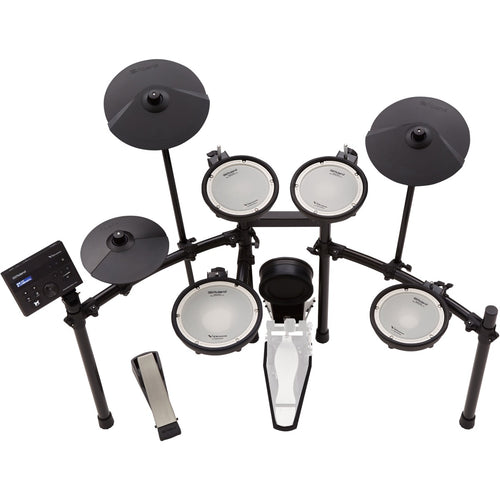 Inside view from above of Roland TD-07KV V-Drums Electronic Drum Set
