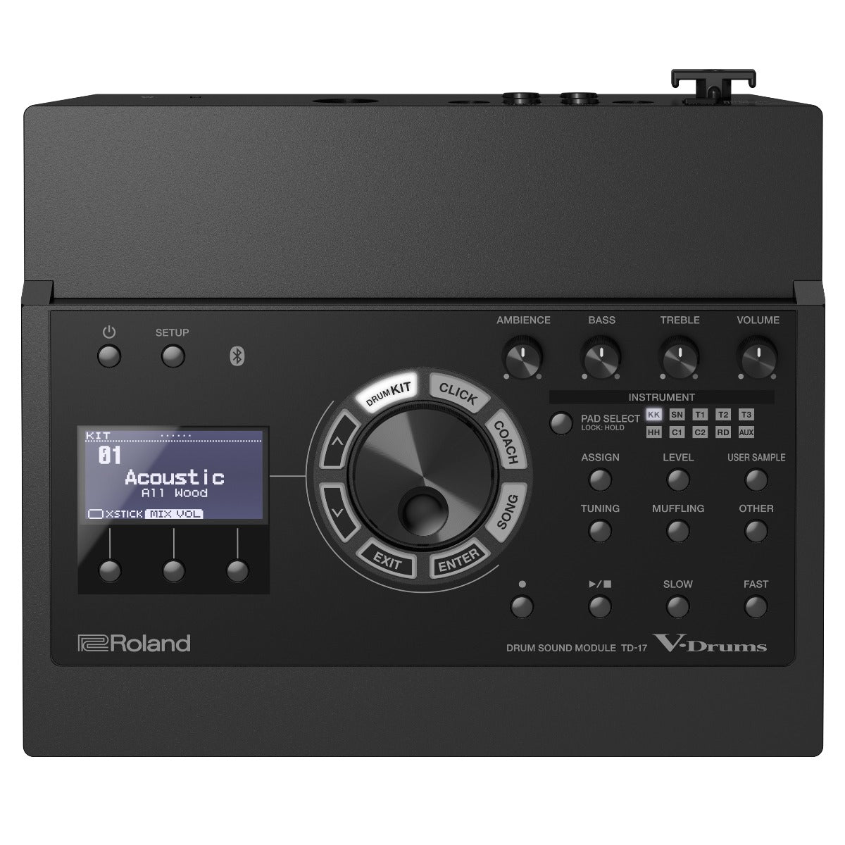Roland TD-17 V-Drums Sound Module – Kraft Music Roland TD-17 V-Drums Sound Module – Kraft Music