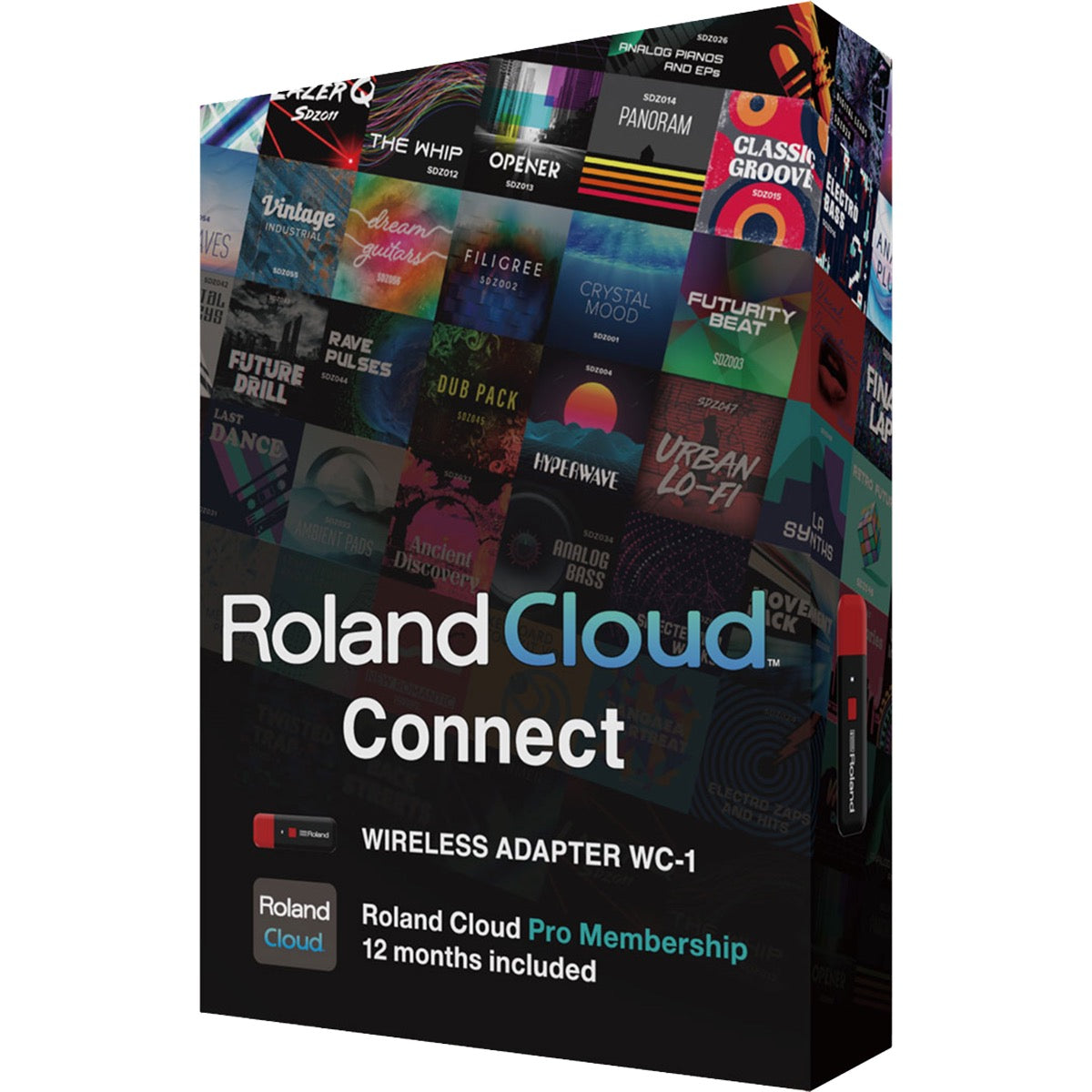 Roland Cloud Connect WC-1 Wireless Adapter w/Roland Cloud Pro 1-Year Membership View 1
