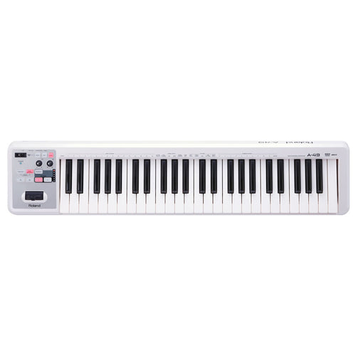 Roland A-49 MIDI Controller Keyboard - White