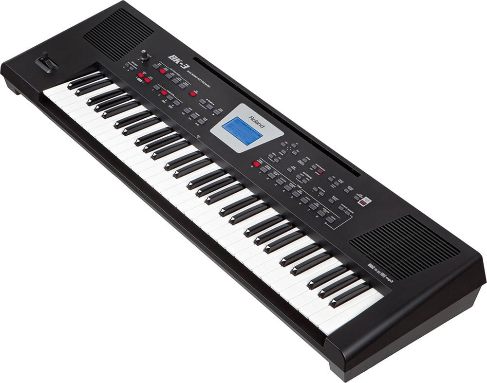 roland bk-3 backing keyboard - black