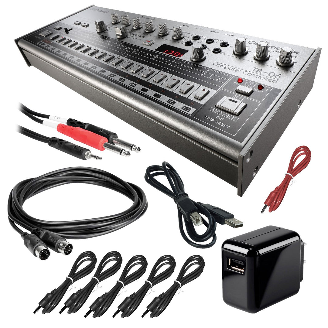 Roland Boutique TR-06 Drumatix POWER & CABLE KIT – Kraft Music