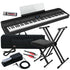 Collage image of the Roland FP-90X Digital Piano - Black STAGE ESSENTIALS BUNDLE