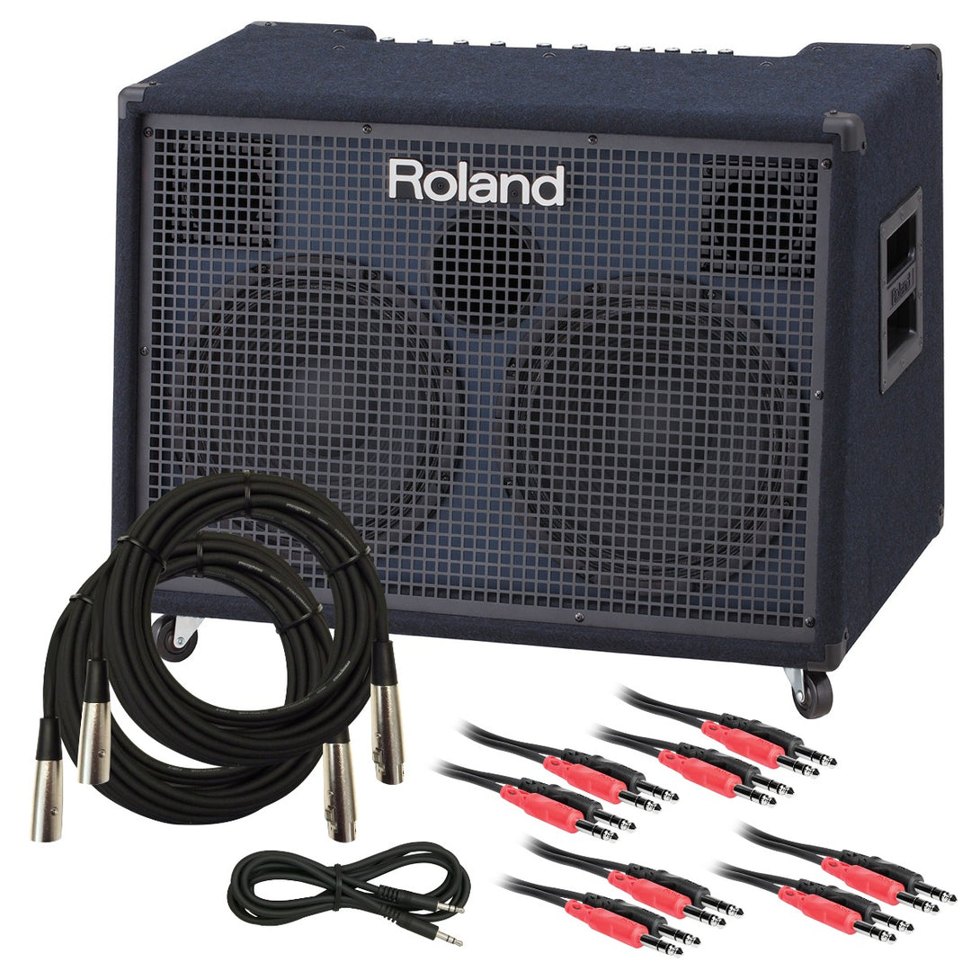 Roland KC990 Stereo Mixing Keyboard Amplifier CABLE KIT Kraft Music