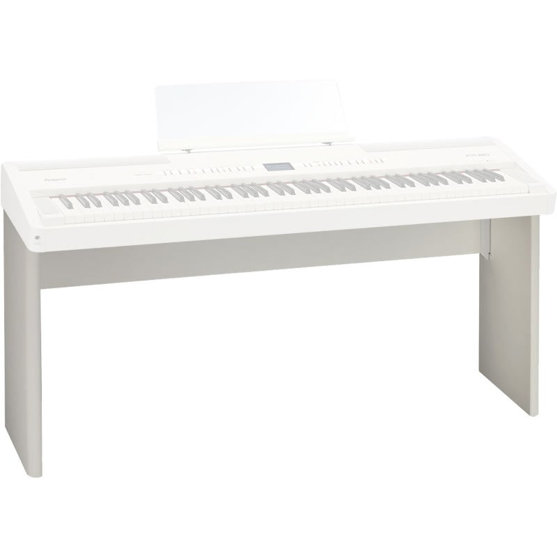 roland ksc-76 white matching furniture-style stand