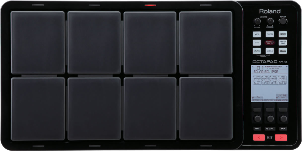 Roland OCTAPAD SPD-30-BK Digital Percussion Pad - Black PERFORMER