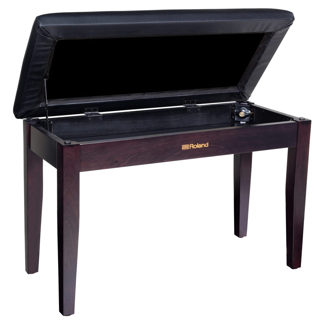 Roland RPB-D100RW Duet Piano Bench with Storage - Rosewood View 2