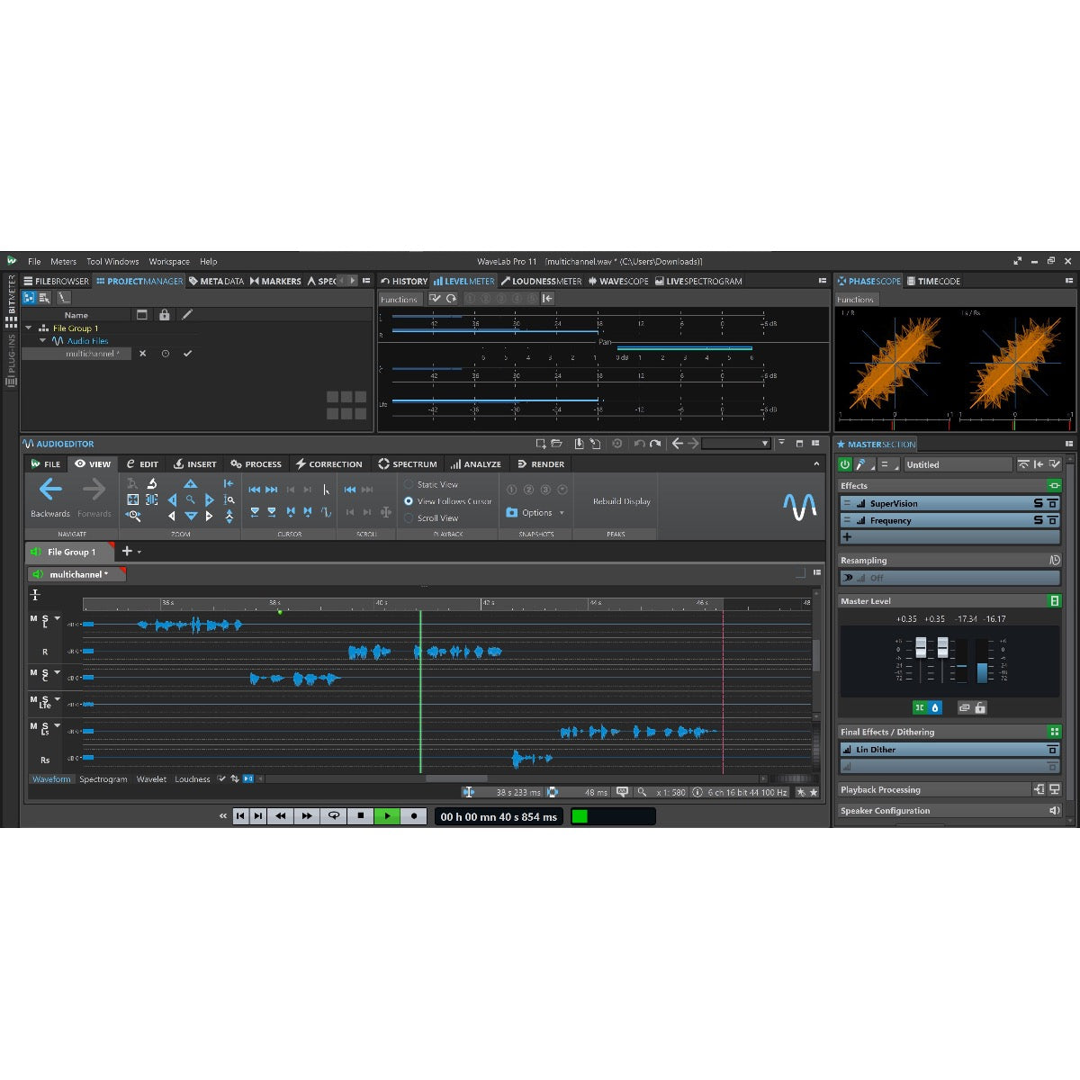 Steinberg WaveLab Audio Editing and Mastering Software Steinberg WaveLab Audio Editing and Mastering Software