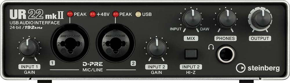 Steinberg UR22 MKII USB Audio Interface