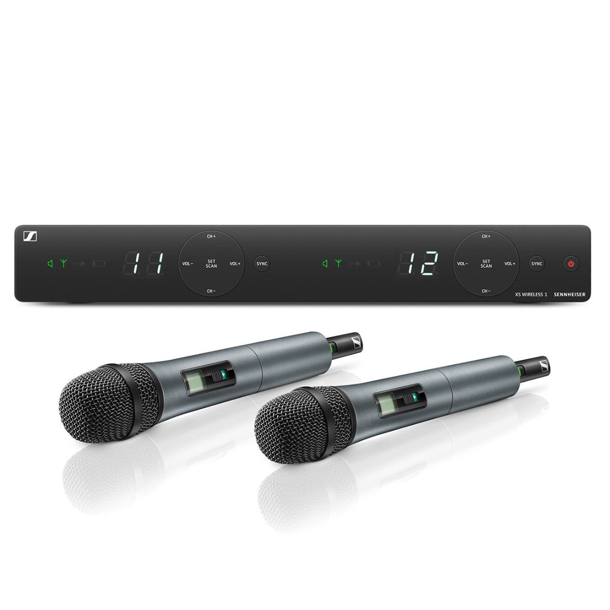 Sennheiser XSW 1-835 Dual-A Dual Wireless Vocal mic System, View 1