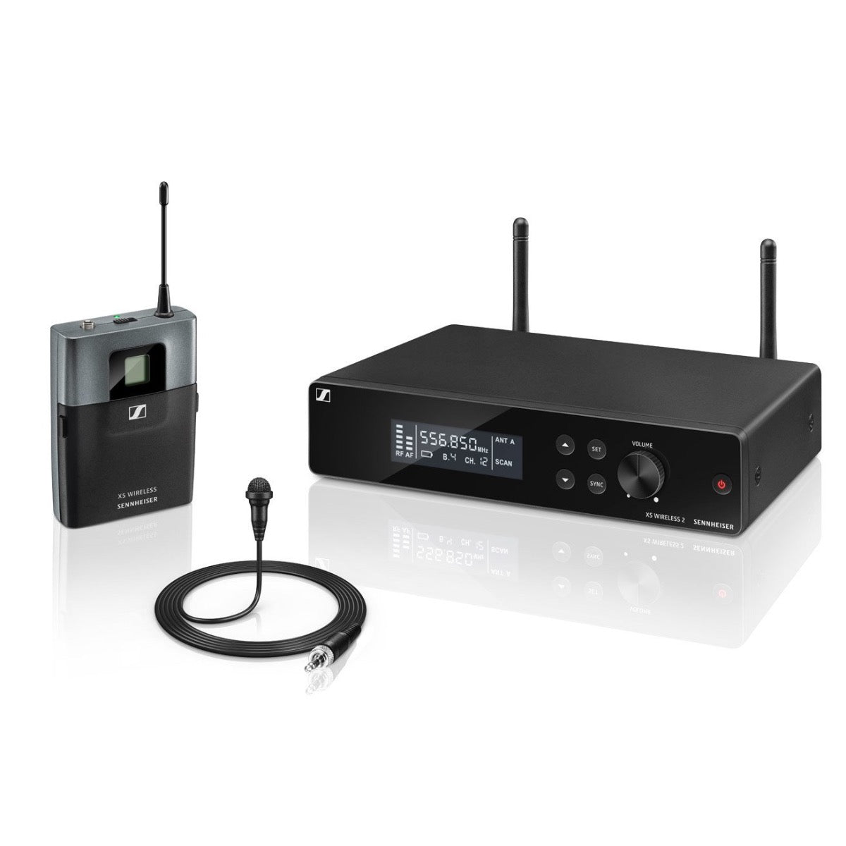 Sennheiser XSW 2-ME2-A Wireless Lavalier System, View 1