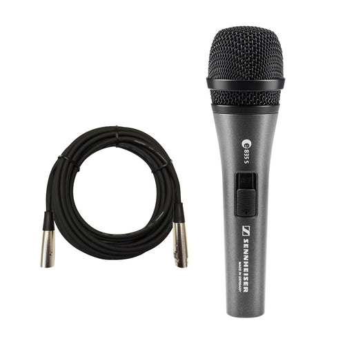 Sennheiser e 835-S Dynamic Vocal Microphone CABLE KIT