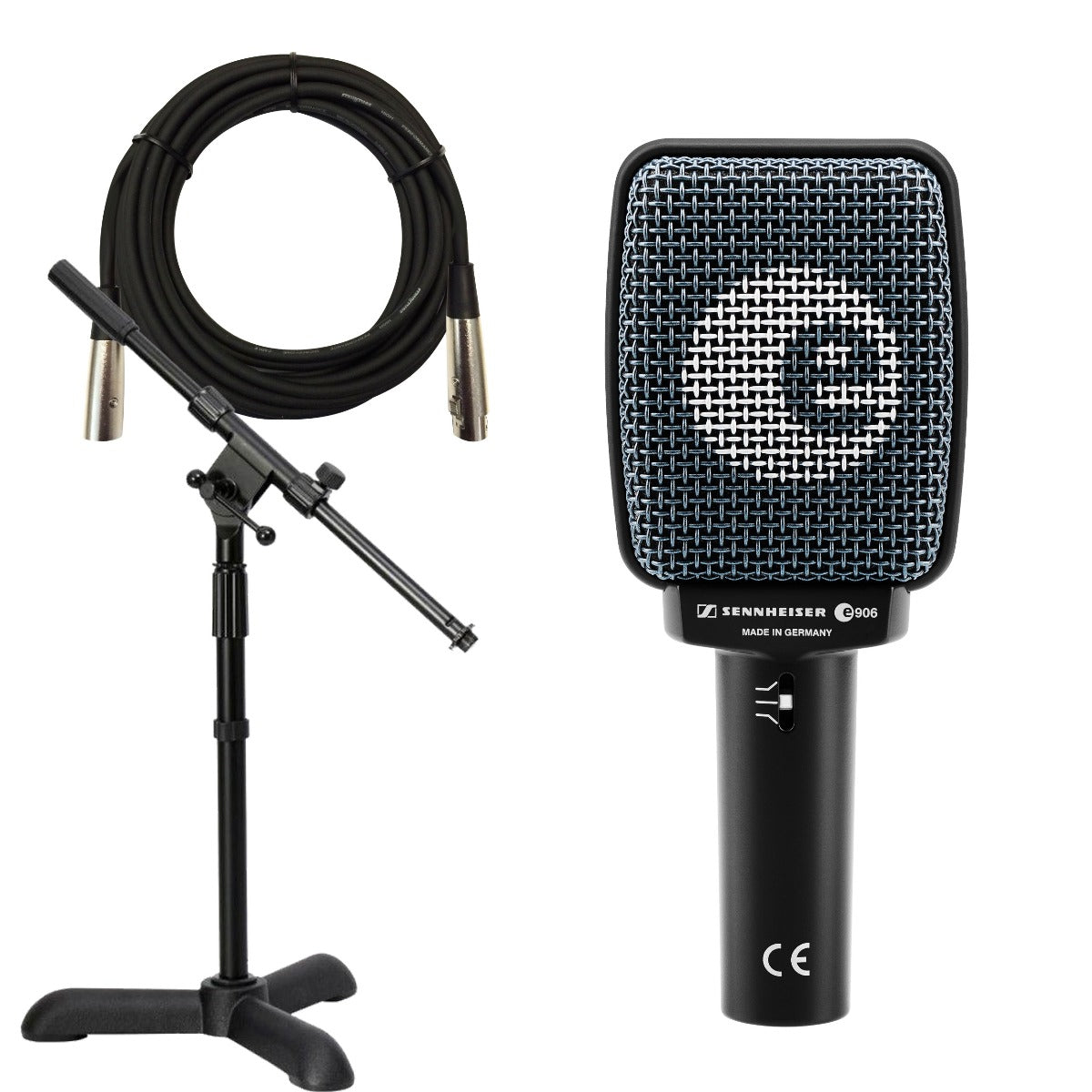 Sennheiser e 906 Dynamic Instrument Microphone PERFORMER PAK Sennheiser e 906 Dynamic Instrument Microphone PERFORMER PAK