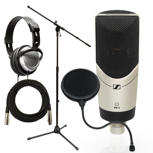 Sennheiser MK 4 Cardioid Condenser Microphone STUDIO PAK
