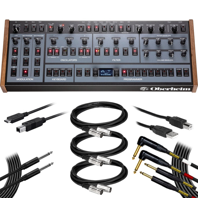 Polyphonic Modular Cables Oberheim OB-X8 Desktop Module Polyphonic Analog Synthesizer CABLE KIT ...