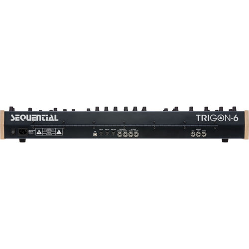Sequential Trigon-6 Polyphonic Analog Synthesizer View 2