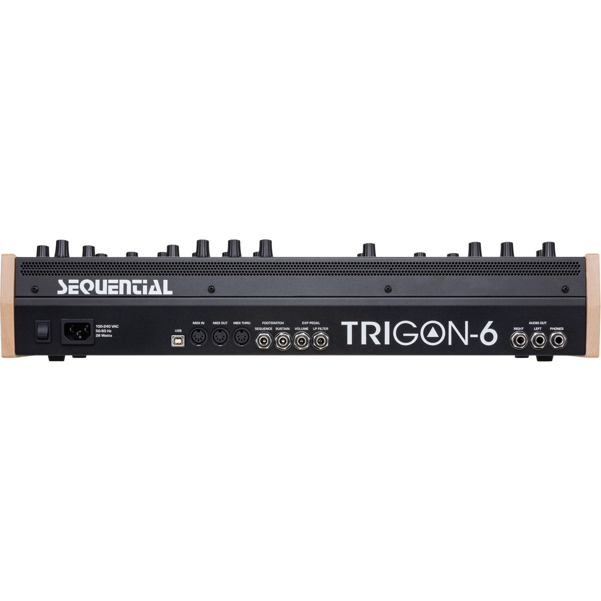 Sequential Trigon-6 Desktop Module Polyphonic Analog Synthesizer View 2