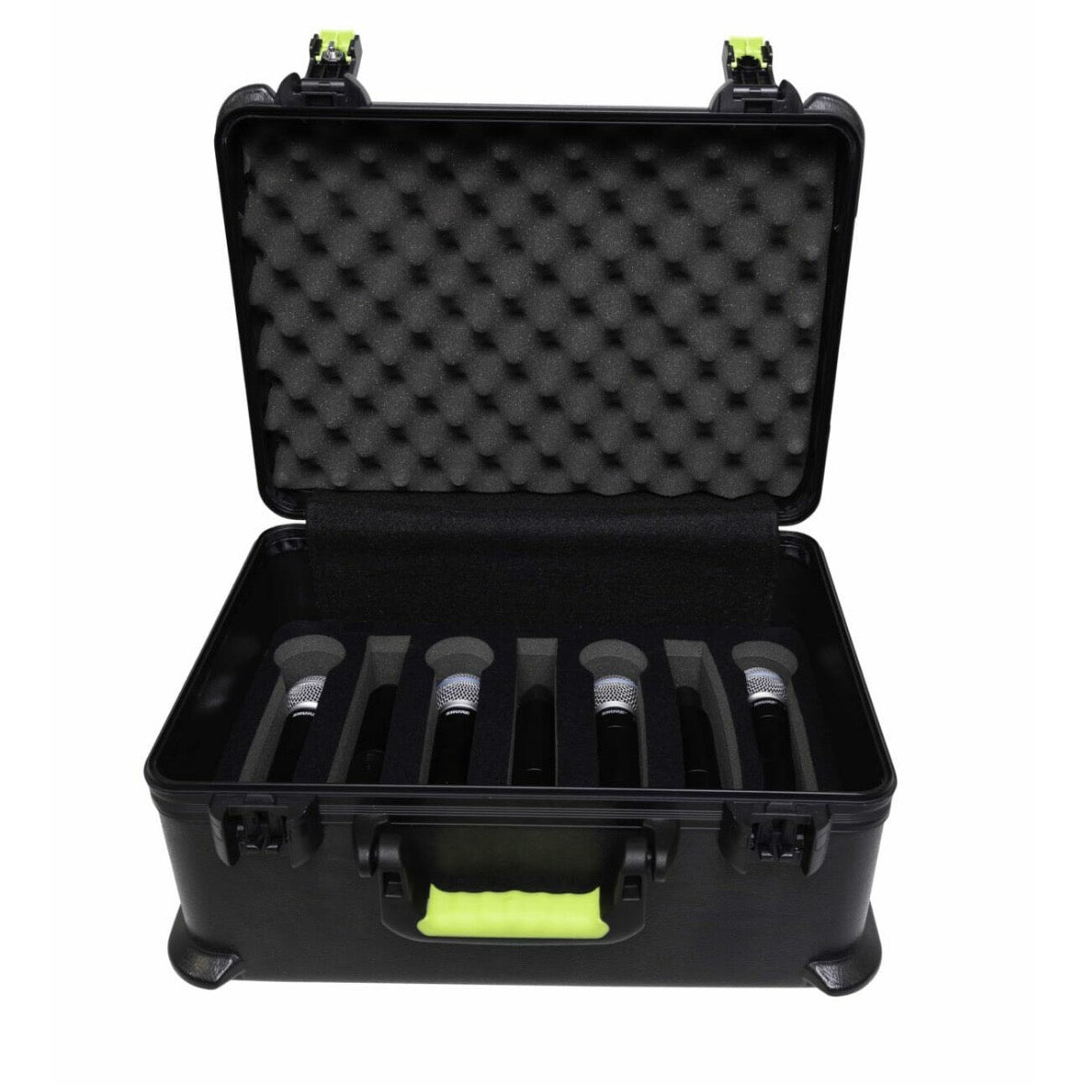 Shure SH-MICCASEW07 Plastic Case With TSA Latches For 7 Wireless Mics and Accessories, View 3