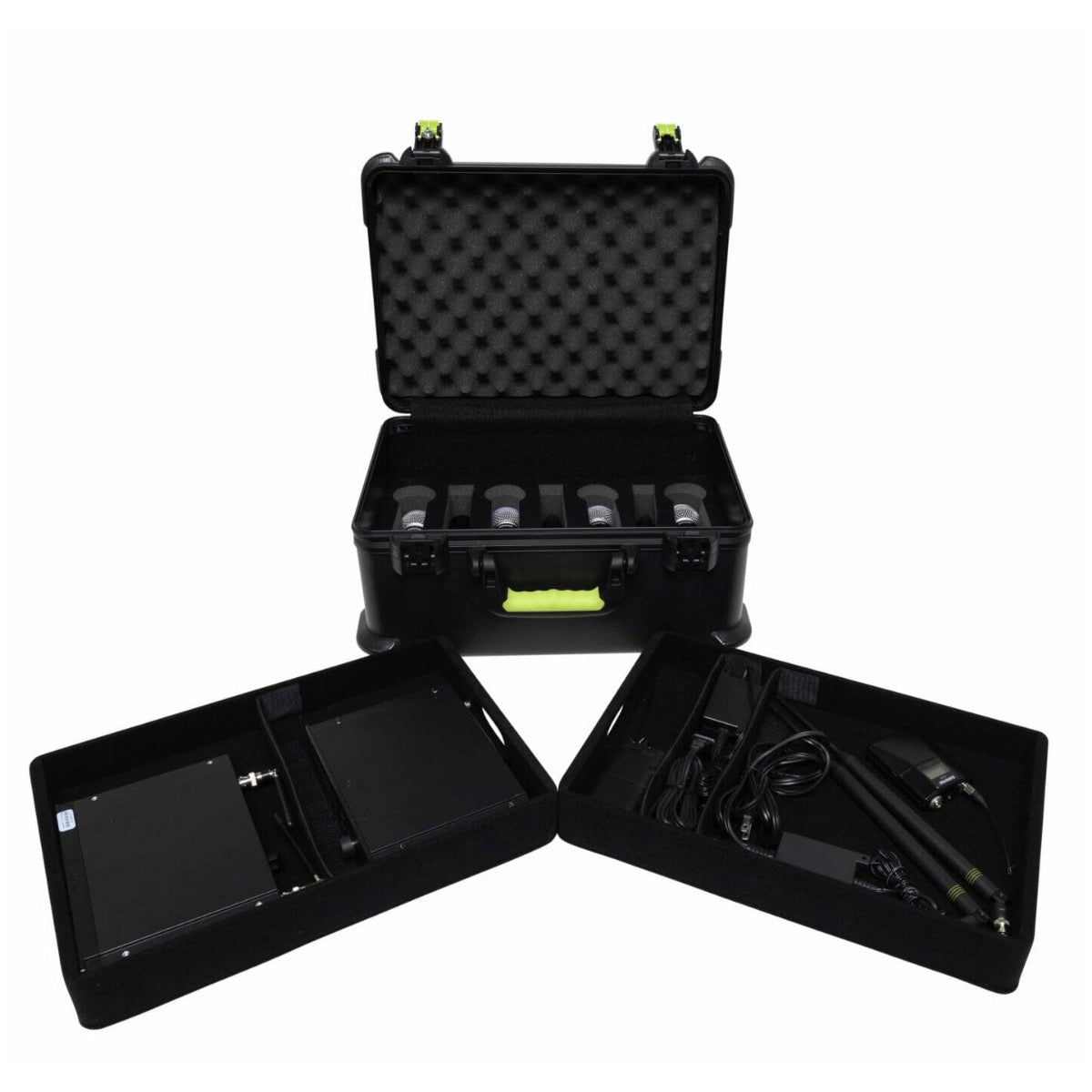 Shure by Gator SH-MICCASEW07 Plastic Case With TSA Latches For 7
