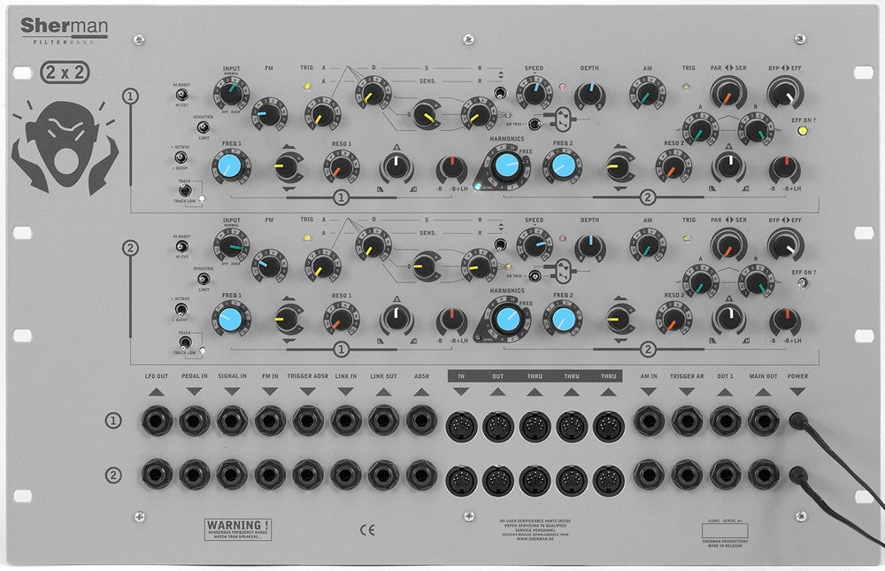 sherman filterbank 2x2 double rack