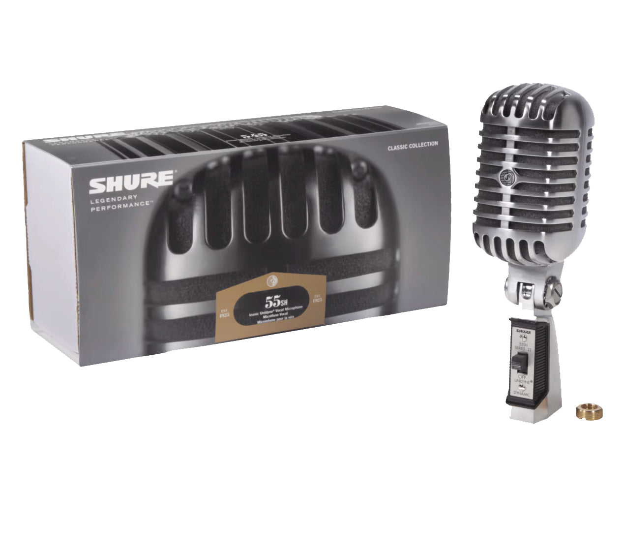 Shure 55SH Series II Unidyne Vocal Microphone PERFORMER PAK Shure 55SH Series II Unidyne Vocal Microphone PERFORMER PAK
