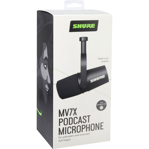 Shure MV7X Podcast Microphone View 8