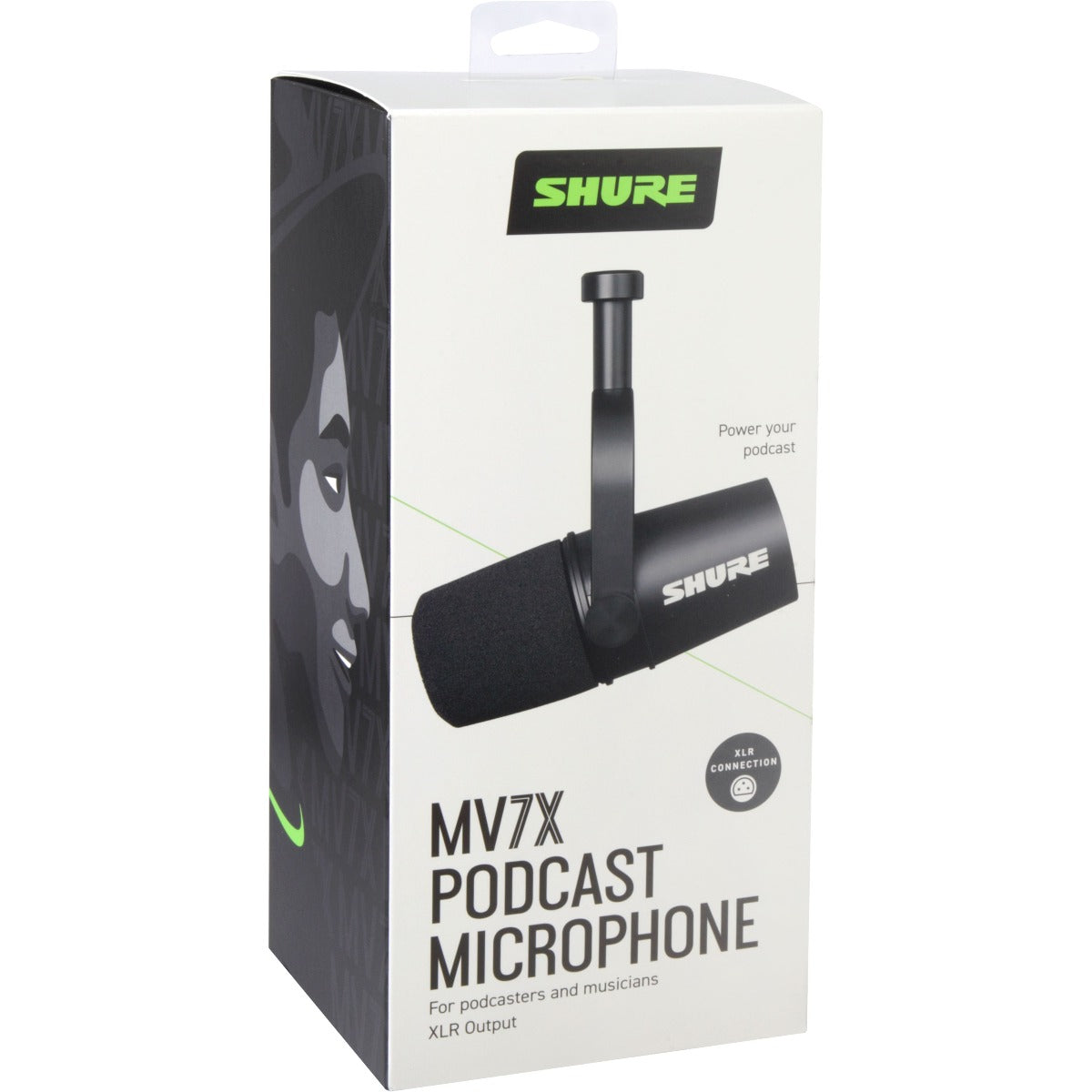 Shure MV7X Podcast Microphone View 8
