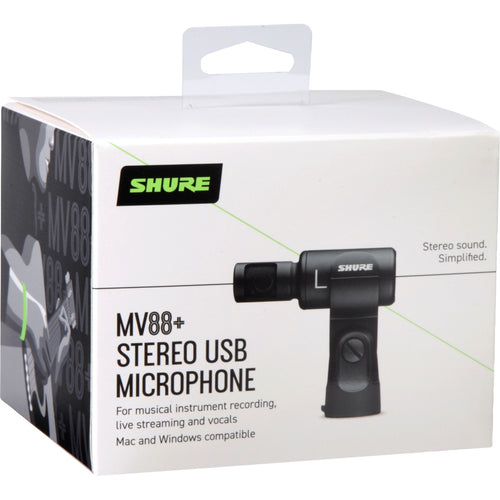 Shure MV88+ Stereo USB Condenser Microphone View 15