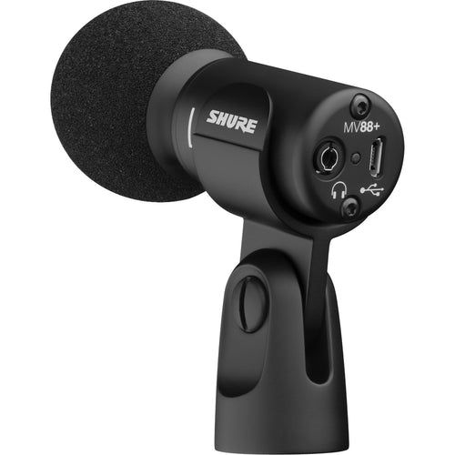Shure MV88+ Stereo USB Condenser Microphone View 10