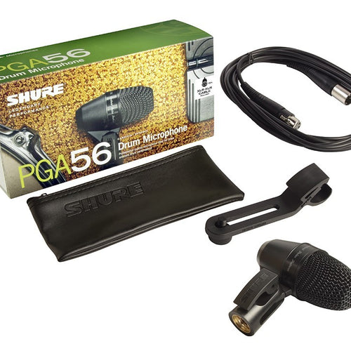 Shure PGA56-XLR Cardioid Dynamic Snare/Tom Microphone