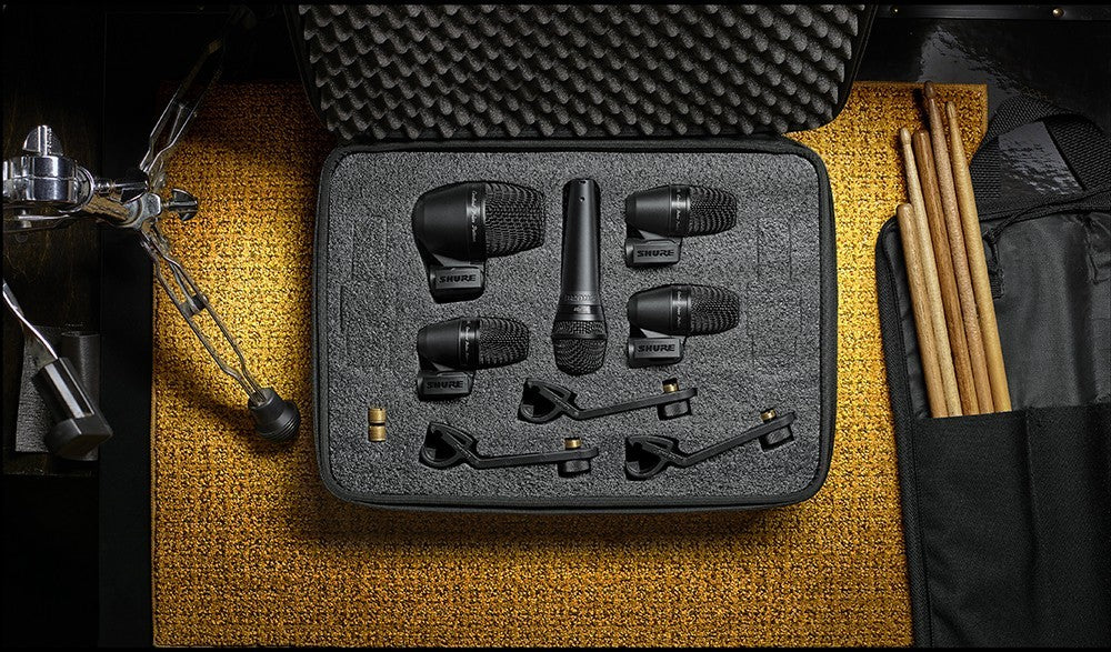 Shure PGADRUMKIT5 Drum Microphone Kit – Kraft Music
