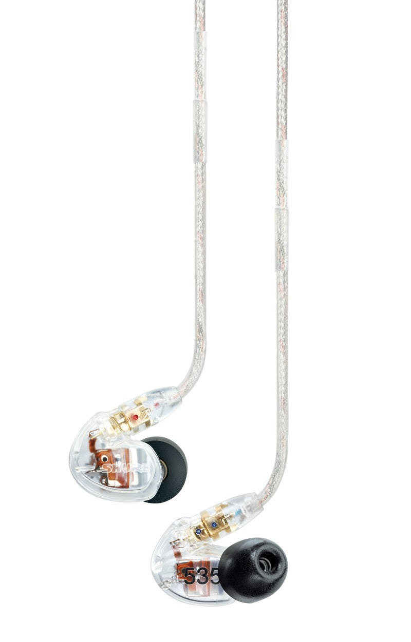 SHURE SE535 クリア Shure SE535 Sound Isolating Earphones - Clear – Kraft Music