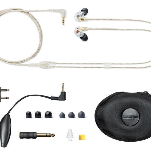 Shure SE535 Sound Isolating Earphones - Clear