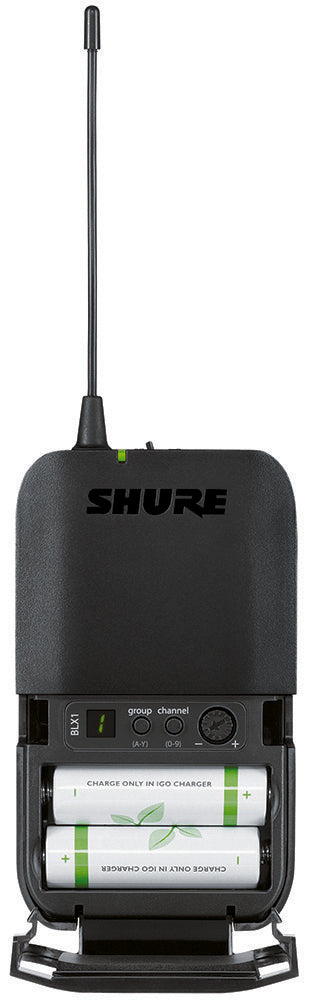 Shure BLX1 Bodypack Transmitter – Kraft Music