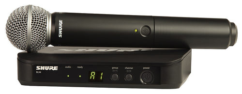 shure blx24/sm58 handheld wireless vocal system