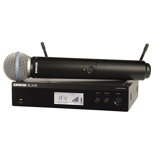 shure blx24r/b58 handheld wireless vocal system