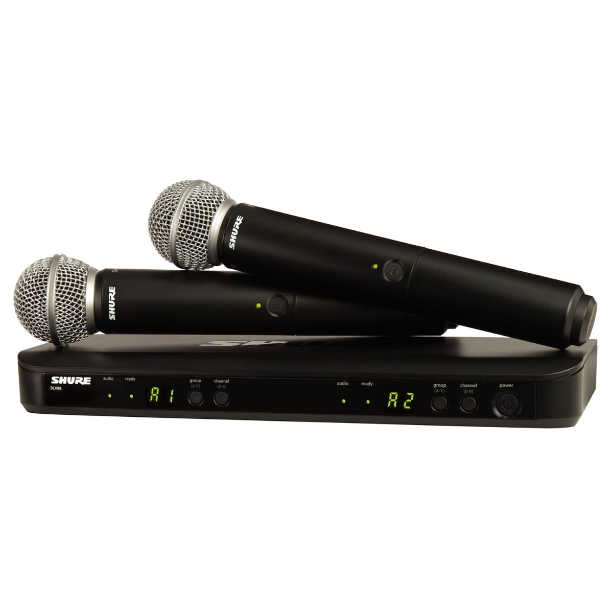 Shure BLX288/SM58 Dual Handheld Wireless Vocal System – Kraft Music