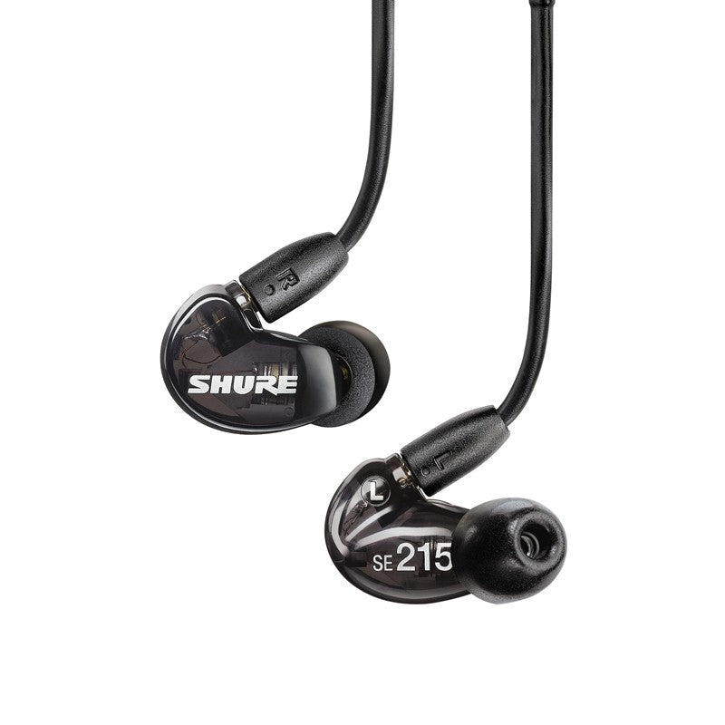 SHURE SE215 ブラック Shure SE215 Sound Isolating Earphones - Translucent Black