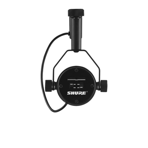 Rear view of the Shure SM7B Dynamic Vocal Microphone