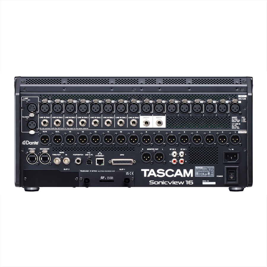 TASCAM Sonicview 16XP Digital Mixer, View 3