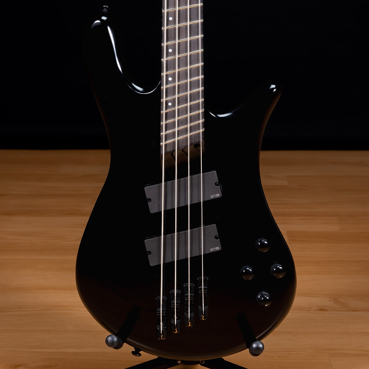 Spector NS Dimension HP 4 Bass Guitar - Black Gloss view 1