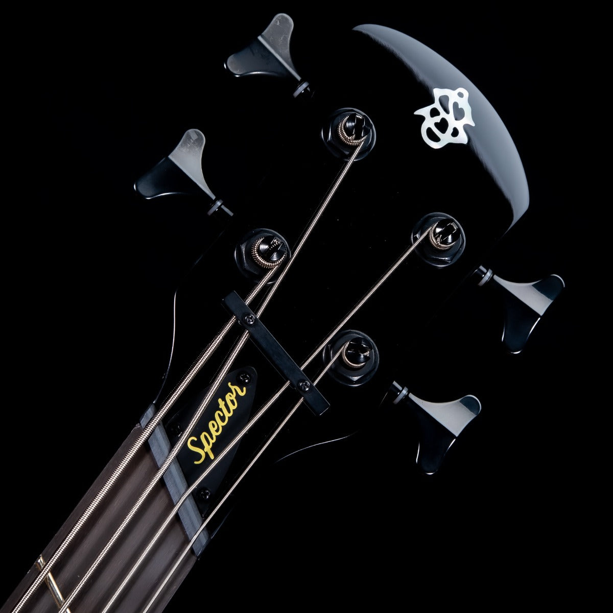 Spector NS Dimension HP 4 Bass Guitar - Black Gloss view 4