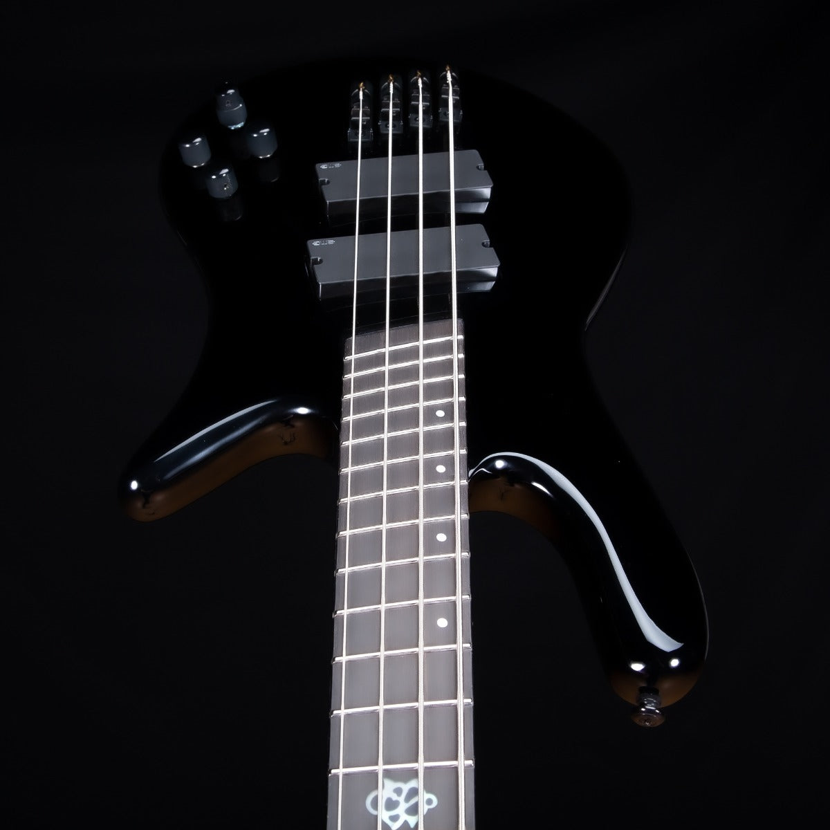 Spector NS Dimension HP 4 Bass Guitar - Black Gloss view 7
